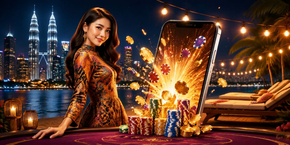 Paparan kasino live 1313 di Kuala Lumpur dengan reka bentuk batik moden