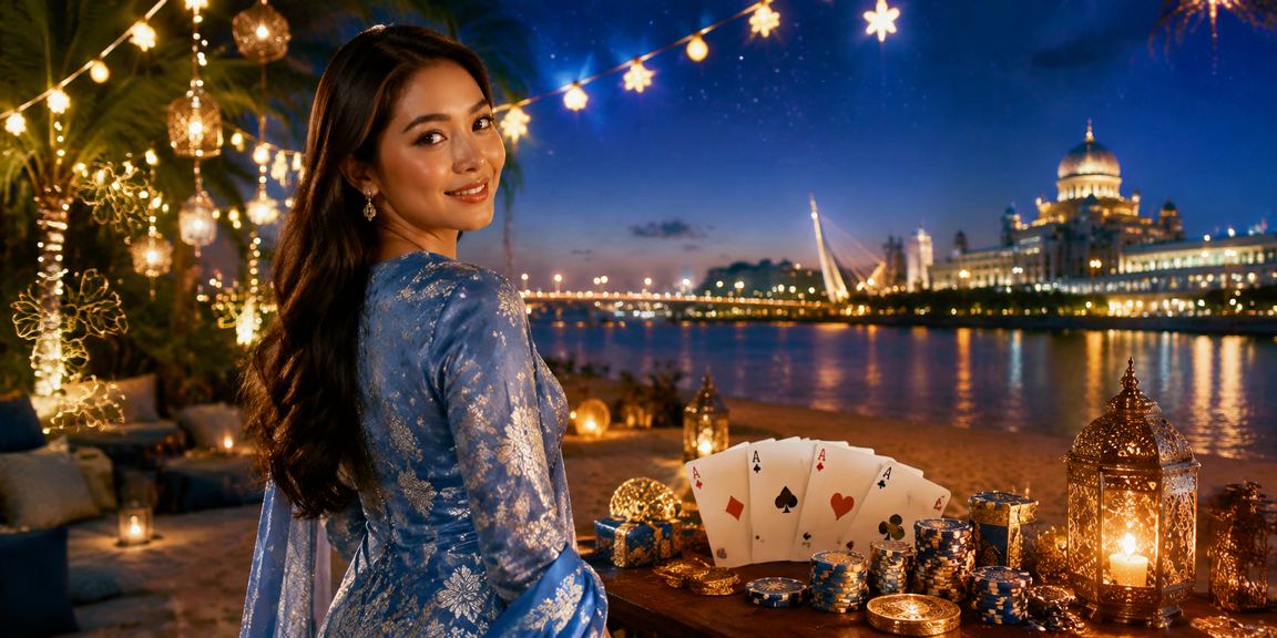 Pemain di Putrajaya berbaju kurung mengikuti taruhan sukan dalam persekitaran selamat platform 1313